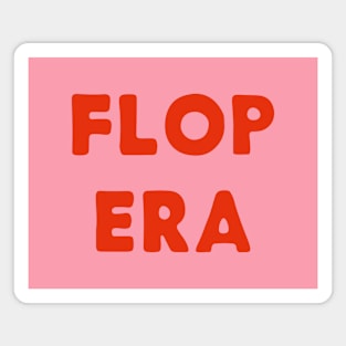 Flop Era typography red Magnet